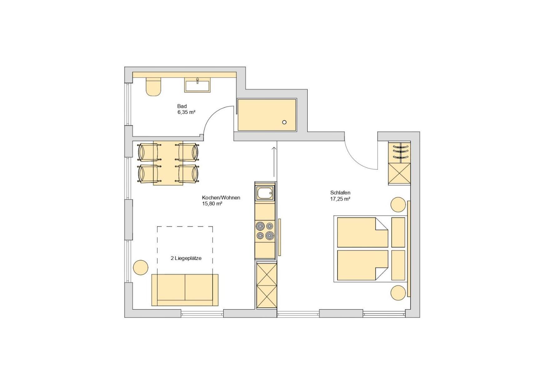 Sternen Bohlingen Aparthotel Ruang foto